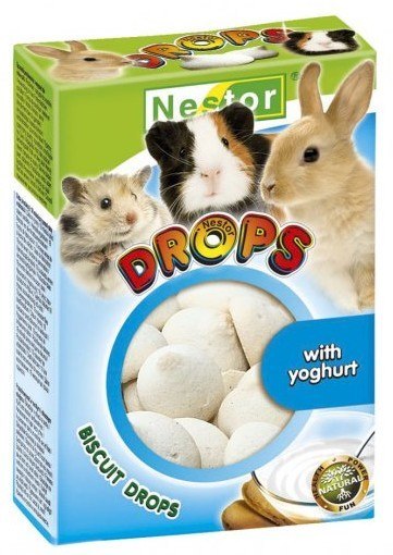 Nestor Nestor Dropsy dla gryzoni jogurtowe