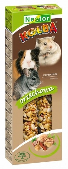Nestor Nestor Kolba Gryzoń orzechowa 2szt Nestor Nestor Kolba Gryzoń orzechowa 2szt