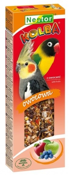 Nestor Nestor Kolba Papuga średnia owocowa 2szt