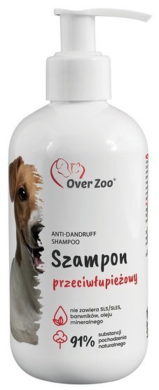 Over Zoo Over Zoo Szampon leczniczy przeciwłupieżowy 250ml