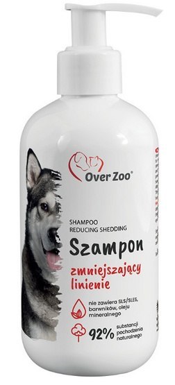 Over Zoo Over Zoo Szampon leczniczy zmniejszający linienie 250ml