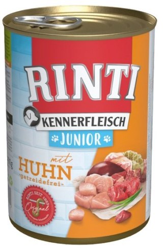 Rinti Rinti Kennerfleisch Junior Huhn pies - kurczak puszka 400g