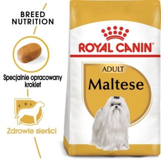 Royal Canin Breed Royal Canin Maltese Adult karma sucha dla psów dorosłych rasy maltańczyk 500g