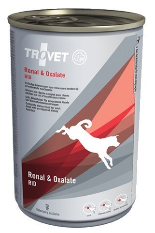 Trovet Trovet RID Renal & Oxalate dla psa puszka 400g