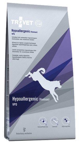 Trovet Trovet VPD Hypoallergenic Dziczyzna dla psa 10kg