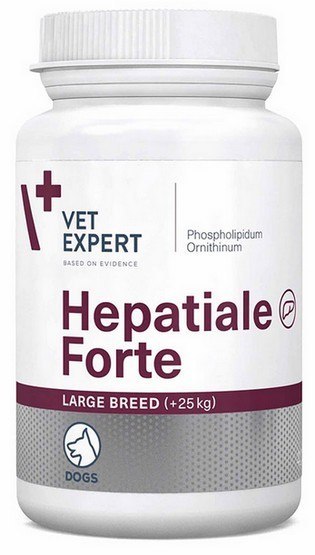 VetExpert Hepatiale Forte Large Breed (duże psy) 40 tabl.