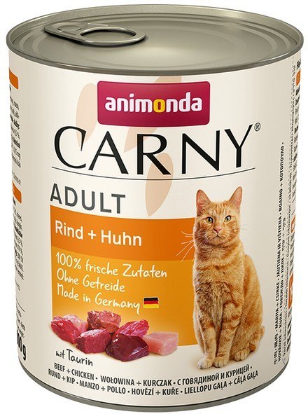 Animonda Carny Animonda Carny Adult Wołowina + Kurczak puszka 800g