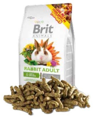 Brit Brit Animals Rabbit Adult Complete 1,5kg