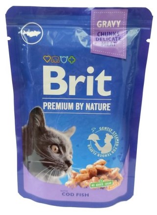 Brit Brit Premium Cat Adult COD Fish Dorsz saszetka 100g