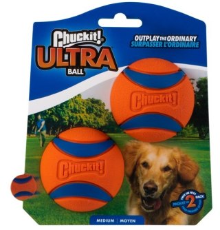 Chuckit! Chuckit! Ultra Ball Medium dwupak [17001]