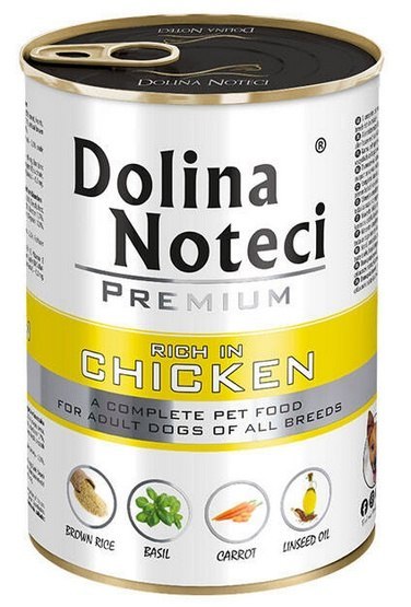 Dolina Noteci Dolina Noteci Premium Pies Kurczak puszka 400g