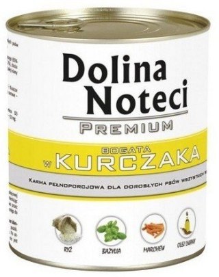 Dolina Noteci Dolina Noteci Premium Pies Kurczak puszka 400g