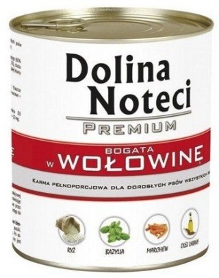 Dolina Noteci Dolina Noteci Premium Pies Wołowina puszka 400g