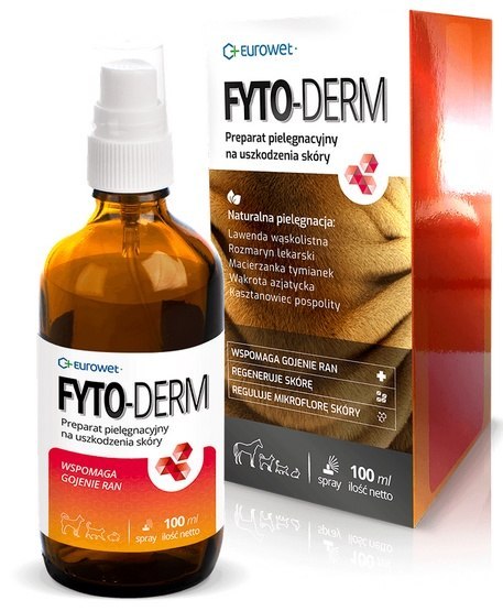 Eurowet Fyto-derm spray na rany 100ml