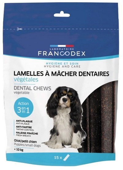 Francodex Francodex Paski Dental Small 15szt 224g [FR172364]