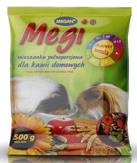 Megan Megan Mieszanka Megi dla świnki morskiej 500g [ME144]