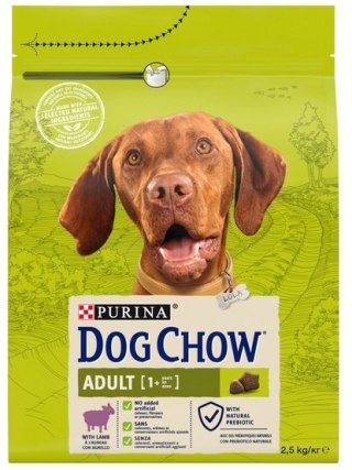 Purina Dog Chow Purina Dog Chow Adult Jagnięcina 2,5kg