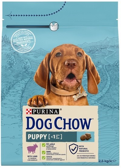 Purina Dog Chow Purina Dog Chow Puppy Jagnięcina 2,5kg