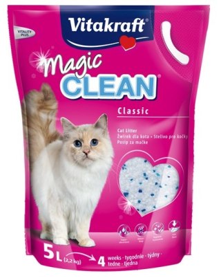 Vitakraft Żwirek Vitakraft Magic Clean silikonowy 5L [15506]