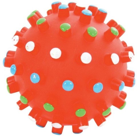 Zolux Zolux Zabawka winylowa piłka z wypustkami 10cm [480784]