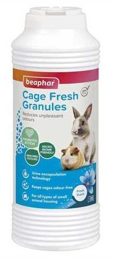 Beaphar Beaphar Cage Fresh Granules - odświeżacz do klatek i kuwet 600g