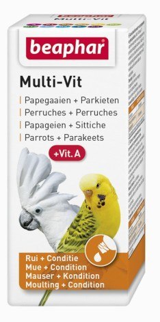 Beaphar Beaphar Multi-Vit For Parrots - witaminy dla papug 20ml