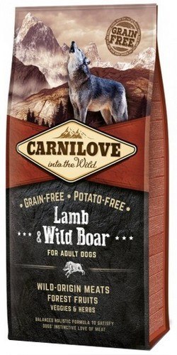 Carnilove Carnilove Dog Lamb & Wild Boar Adult - jagnię i dzik 1,5kg