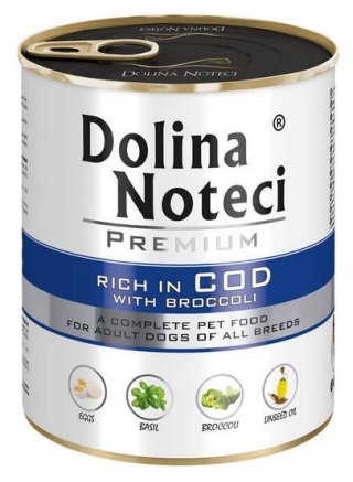 Dolina Noteci Dolina Noteci Premium Pies Dorsz i brokuły puszka 800g