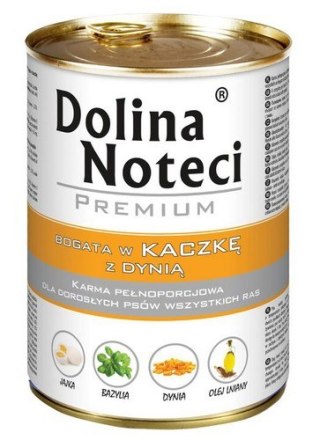 Dolina Noteci Dolina Noteci Premium Pies Kaczka i dynia puszka 400g