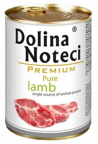 Dolina Noteci Dolina Noteci Premium Pies Pure Jagnięcina puszka 400g