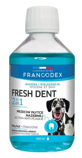 Francodex Francodex Fresh Dent płyn do higieny jamy ustnej 250ml [FR179120]