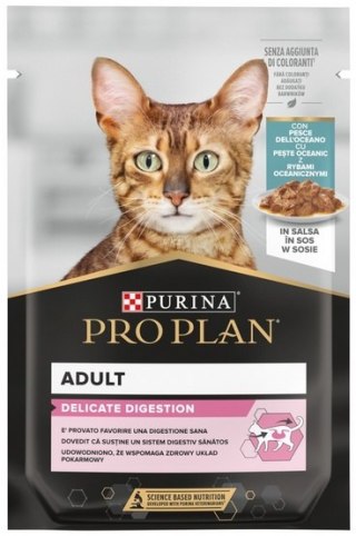 Purina Pro Plan Purina Pro Plan Cat Delicate ryba oceaniczna saszetka 85g