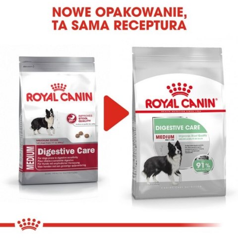 Royal Canin Size Royal Canin Medium Digestive Care karma sucha dla psów dorosłych, ras średnich o wrażliwym przewodzie pokarmowy