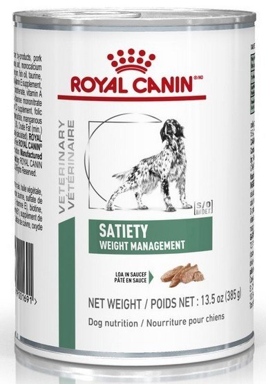 Royal Canin Veterinary Diet Royal Canin Veterinary Diet Canine Satiety Weight Management puszka 410g