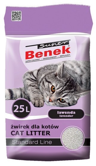 Super Benek Super Benek Lawenda (jasny fiolet) 25L