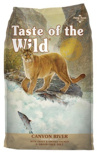 Taste of the Wild Taste of the Wild Canyon River Feline z pstrągiem i łososiem 2kg