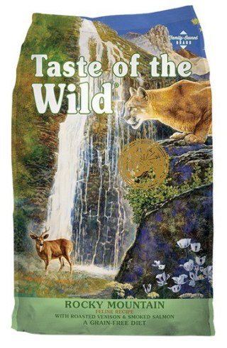 Taste of the Wild Taste of the Wild Rocky Mountain Feline z dziczyzną i łososiem 2kg