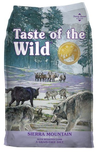 Taste of the Wild Taste of the Wild Sierra Mountain Canine z mięsem z jagnięciną 2kg