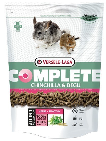 Versele-Laga Versele-Laga Chinchilla & Degu Complete pokarm dla szynszyli i koszatniczki 500g