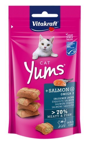 Vitakraft Vitakraft Cat Yums łosoś 40g [36726]