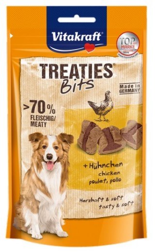 Vitakraft Vitakraft Dog Treaties Bits - Smaczne Kawałki - kurczak 120g [2328808]