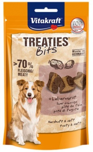 Vitakraft Vitakraft Dog Treaties Bits - Smaczne Kawałki - wątroba 120g [2328807]