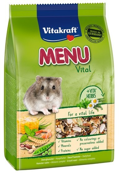 Vitakraft Vitakraft Menu Vital Chomik karłowaty 400g [18557]