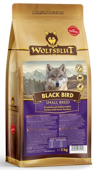 Wolfsblut Wolfsblut Dog Black Bird Adult Small - indyk i bataty 2kg