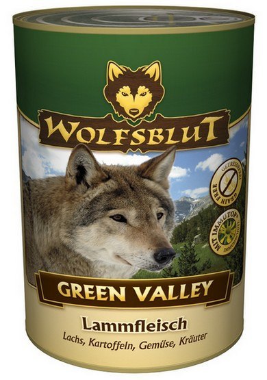 Wolfsblut Wolfsblut Dog Green Valley puszka 395g