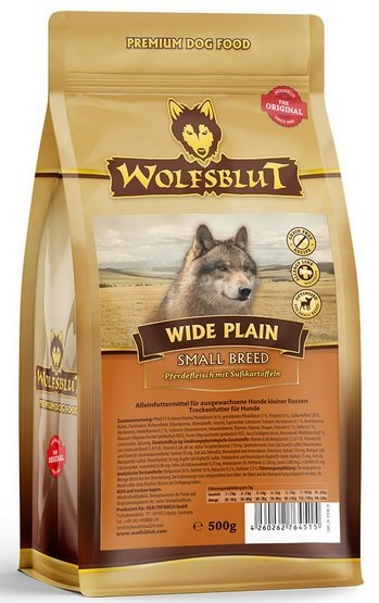 Wolfsblut Wolfsblut Dog Wide Plain Small konina i bataty 500g