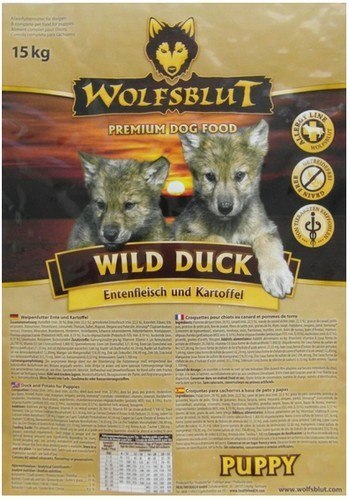 Wolfsblut Wolfsblut Dog Wild Duck Puppy kaczka i bataty 2kg