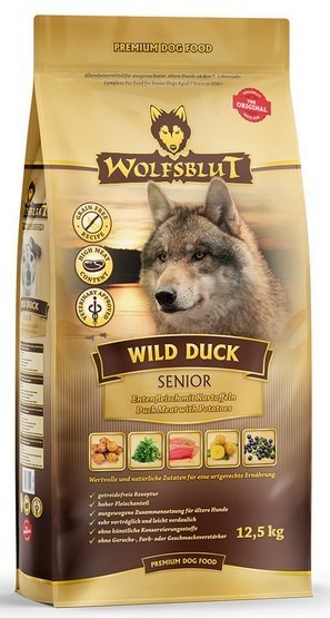 Wolfsblut Wolfsblut Dog Wild Duck Senior kaczka i bataty 2kg