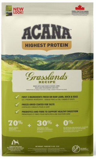 Acana Acana Highest Protein Grasslands Dog 11,4kg