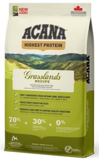 Acana Acana Highest Protein Grasslands Dog 11,4kg